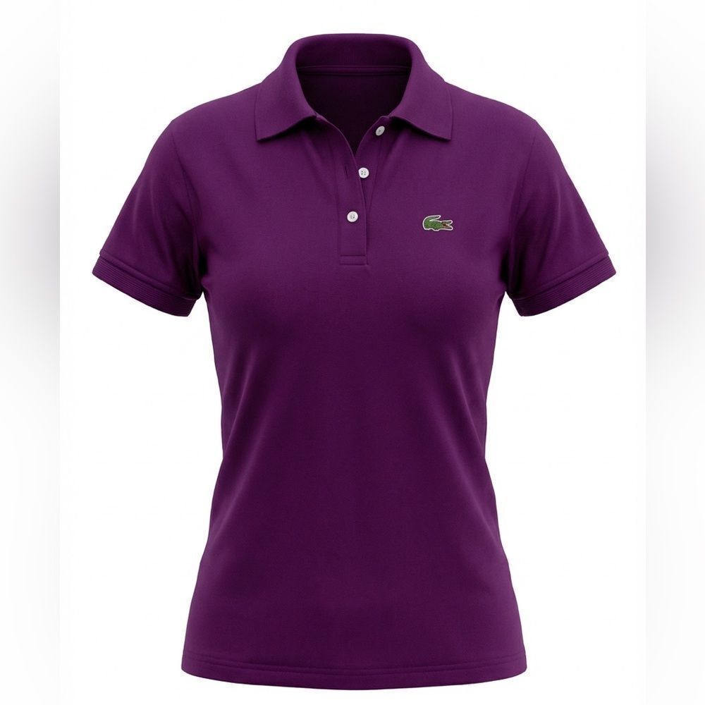 LACOSTE BOYS POLO SHIRT PURPLE SIZE 36
